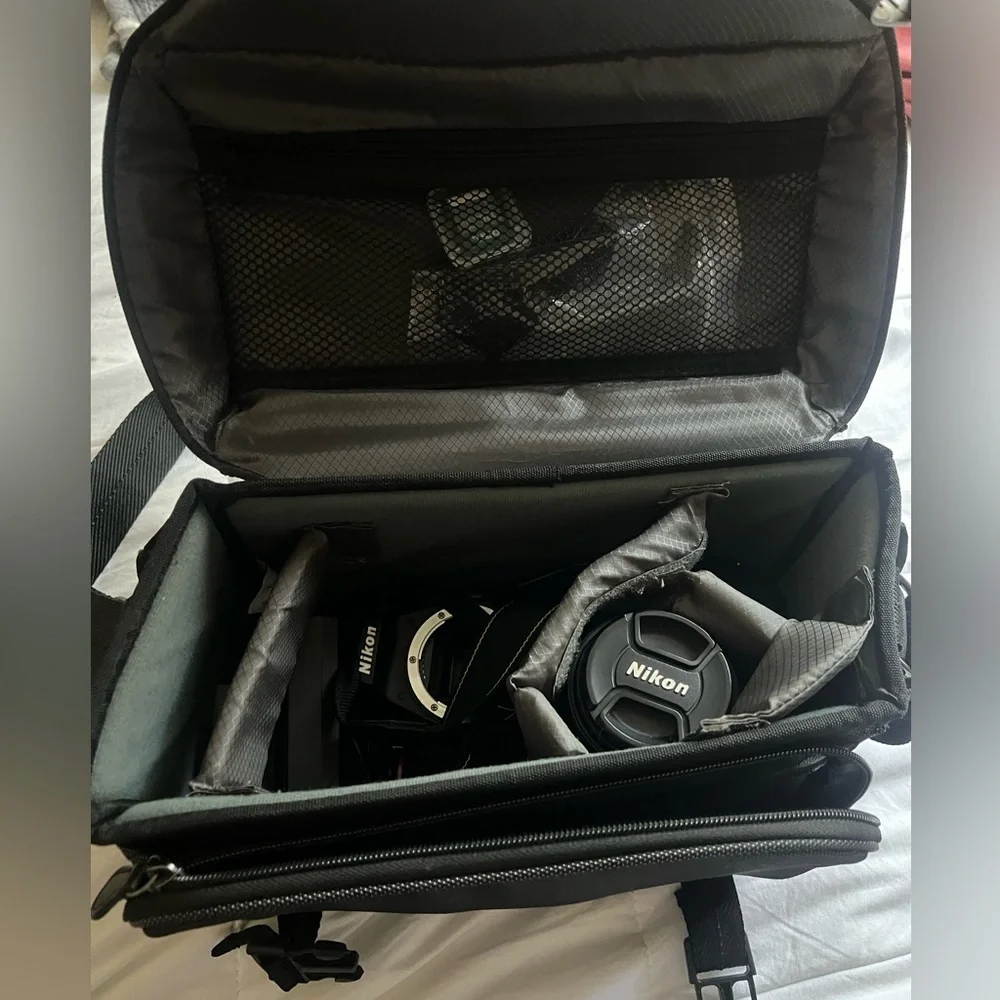Nikon DC 3400 camera with accessories